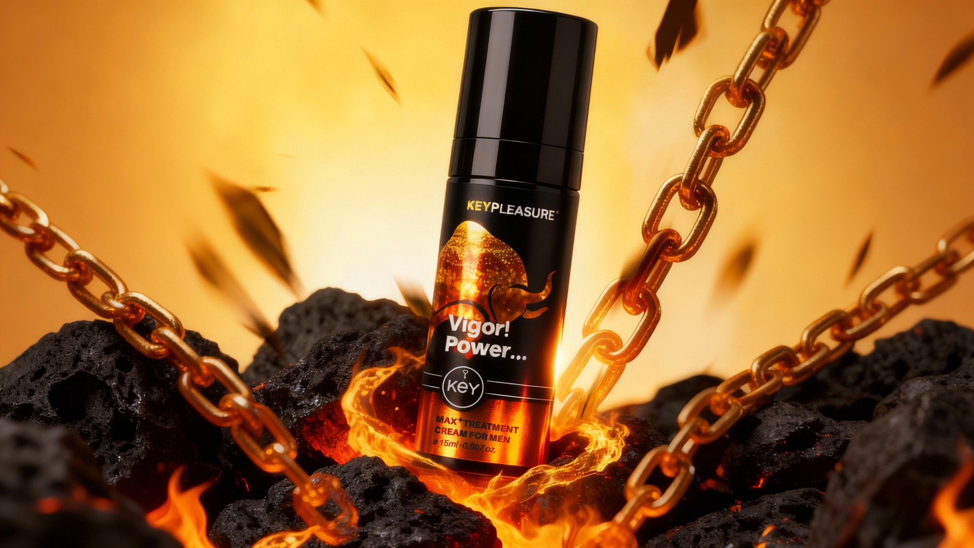 KEYPLEASURE纳米浓缩富勒烯按摩膏